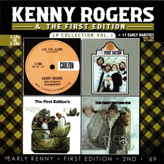 Kenny Rogers First Edition Lp Collection Vol 1 & 17 Early Rarities CD