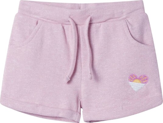 Barneshorts med snor blandet lilla 128