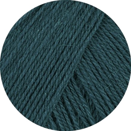 Lana Grossa Cool Wool Lace Garn 69 Mørk Petrol