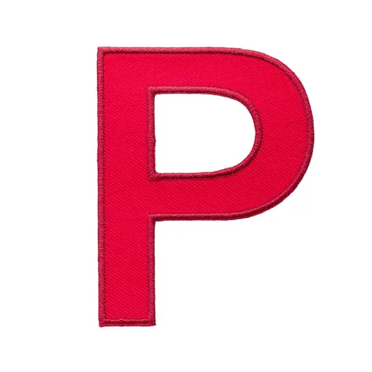Bokstaver P NSF Bokstav P Rød