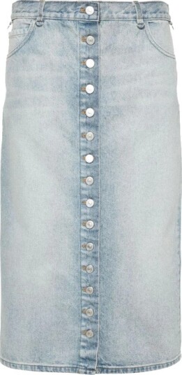 Courrèges Dame Skjørt Blå XS, Courrèges Dame Skjørt Blå XS,
