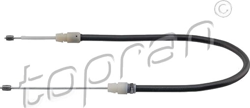 TOPRAN 631 752 Tautrekk håndbremse