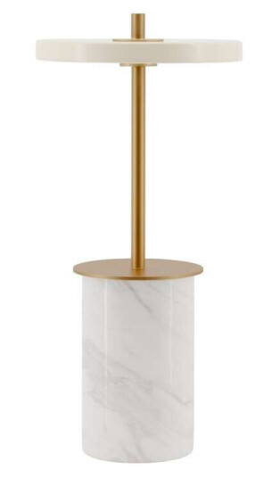 Umage - Asteria Move Portable Bordlampe Mini White Marble Umage