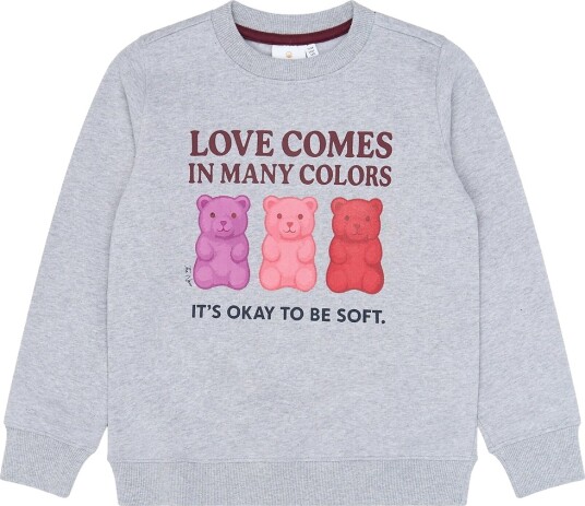 The New Tnvivi Sweatshirt   Grey   110/116