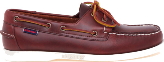 Sebago Docksides Portland Waxed W Brun 38 Sebago Docksides Portland Waxed W Brun 38