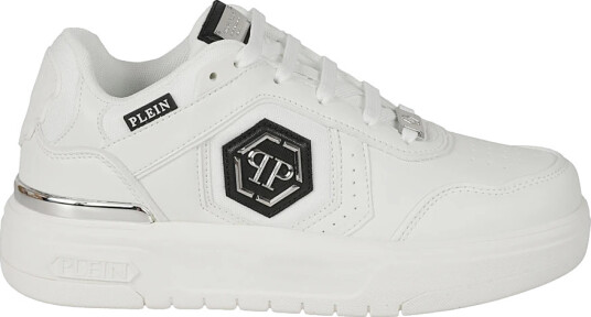 Philipp Plein Herre Sko Hvit 41 EU,
