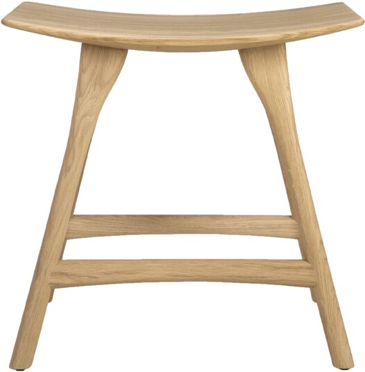 Ethnicraft - Osso Stool Oak Krakker Alain Van Havre Tre Farget