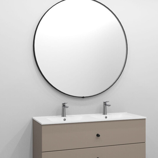 Alterna Umbra Rundt Speil 120cm / Svart Alterna Umbra Rundt Speil 120cm / Svart