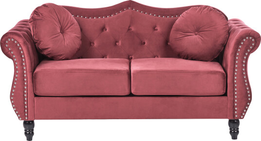 2-seters sofa Skien - Mørkerød