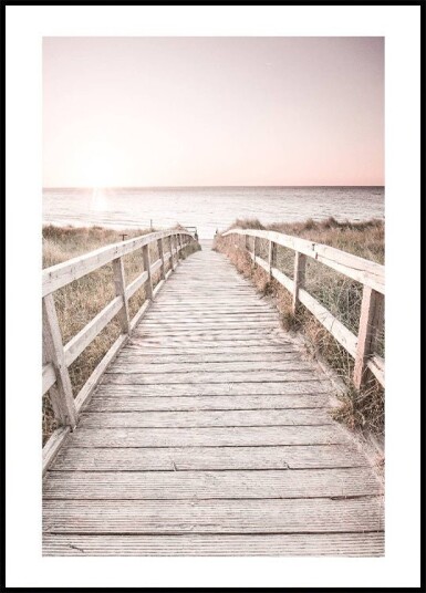 Path to the Beach Plakatr Plakat / 40x50cm