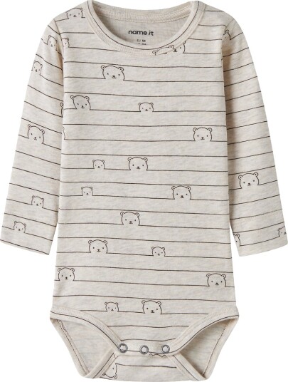 Name It Body I/e NbmNalas Peyote Melange Name It 68 Langermet Body Beige 62