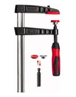 Bessey Tg10-2K, Bar Klemme, Støpejern, Plastikk, 10 Cm Bessey Tg10-2K, Bar Klemme, Støpejern, Plastikk, 10 Cm