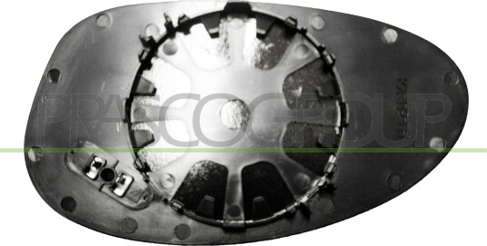 PRASCO BM0247503 Speilglass, ytterspeil