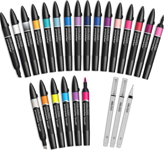 Promarker Promarker Modern Lettering Wallet 25-sett