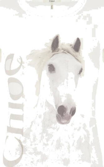 Chloé Dame Topper Hvit M, Chloé Dame Topper Hvit M,