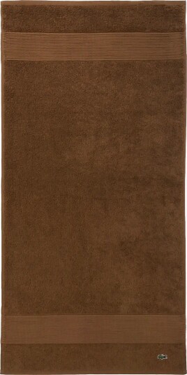 Lacoste Home Llecroco Handtowel PECAN 50X100 cm
