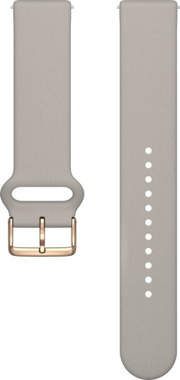 POLAR SILIKONARMBÅND 20 MM S-L GREIGE