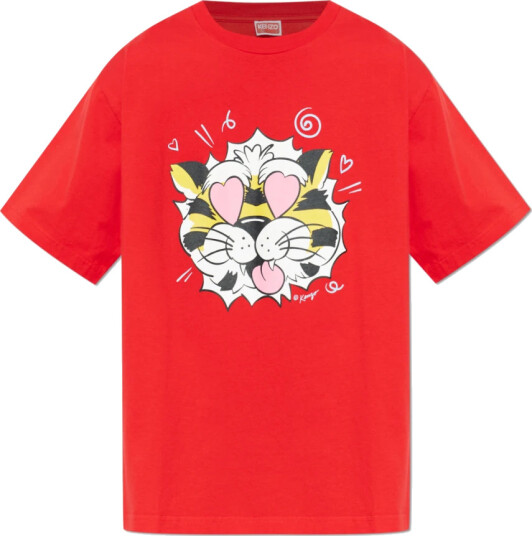 Kenzo Herre Topper Rød S,