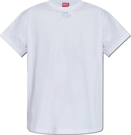 Diesel Dame Topper Hvit 2XS,