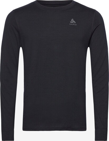 Odlo Bl Top Crew Neck L/S Merino 200   BLACK   XXL