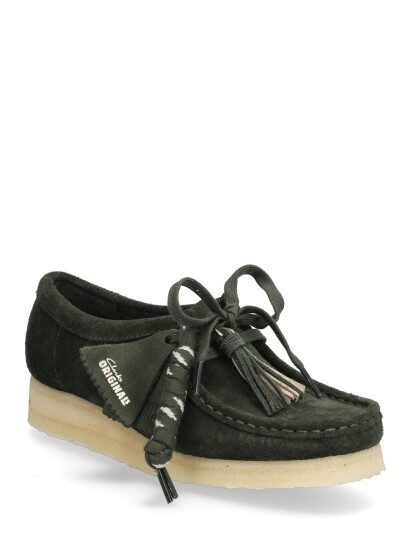Clarks Originals Wallabee. D Green 40