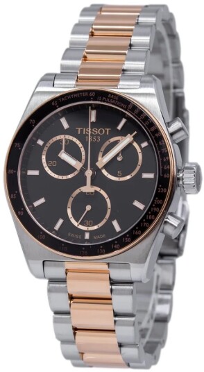 Tissot Herreklokke T149.417.22.051.01 PR516 Sort/Rose gulltonet stål