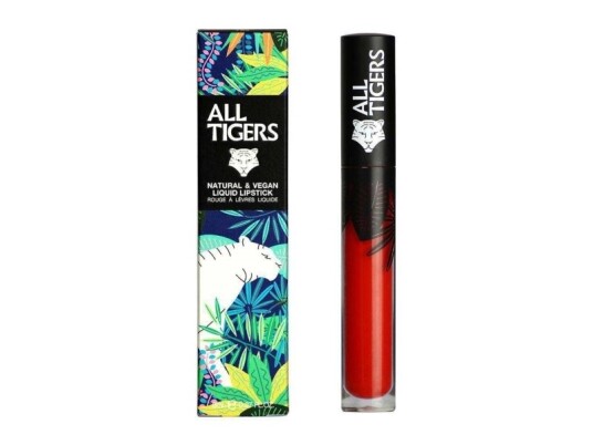 All Tigers Natural   Vegan Liquid Lipstick 888 Call Me Queen 8Ml