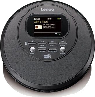 Lenco CD-500BK Svart Lenco CD-500BK Svart