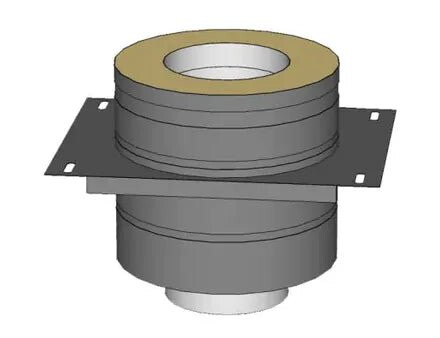 Forankringsplate til veggkonsoll. (For 90 grader bend M7B) Modulex 150 Forankringsplate til veggkonsoll. (For 90 grader bend M7B) Modulex 150