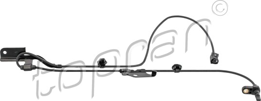 Sensor, ABS TOPRAN 638 656