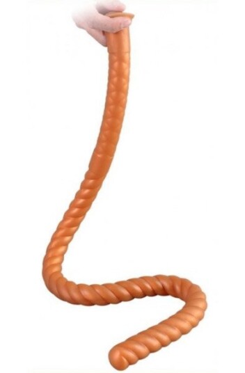 TheAssGasm Long Twist Dildo 80 cm
