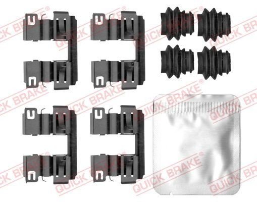 Tilbehørsett, skivebremse belegg QUICK BRAKE 109-0186