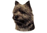 World Stickers Cairnterrier hode klistremerker