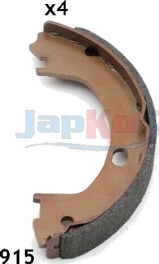 Bremseskosett, håndbrems JAPKO 55915 Bremseskosett, håndbrems JAPKO 55915