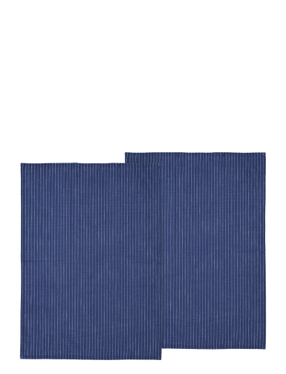 Södahl Viskestykke Line 2 Stk - Blue - 50X70CM x 70