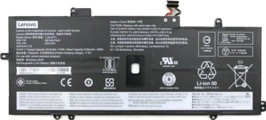 Lg Chem Batteri Til Bærbar Pc Litiumion 4-Cellers 51 Wh Fru BATTERY INTERNAL, 4C, 51WH, Lg Chem Batteri Til Bærbar Pc Litiumion 4-Cellers 51 Wh Fru BATTERY INTERNAL, 4C, 51WH,