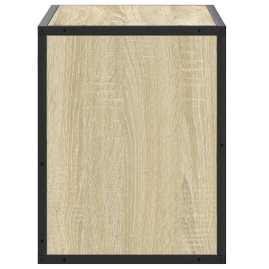 TV-benk sonoma eik 60x31x39,5 cm konstruert tre og metall 8721102839740