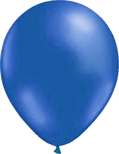 Ballongkungen Ballonger Blå Metallic 25-pakning 12316-25