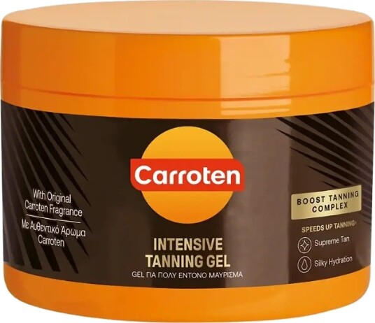 Carroten Intensiv Solbruningsgel 150 ML med Naturlige Oljer Carroten Intensiv Solbruningsgel 150 ML med Naturlige Oljer
