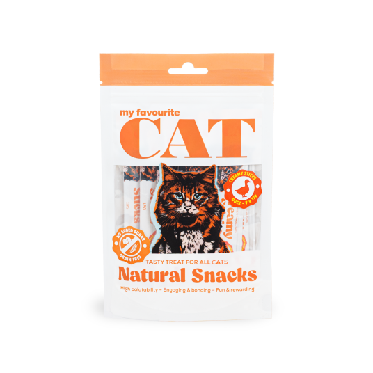 My Favourite Cat Kattesnacks Creamy Sticks And 7x12g And And Suovladere And And And Kylling