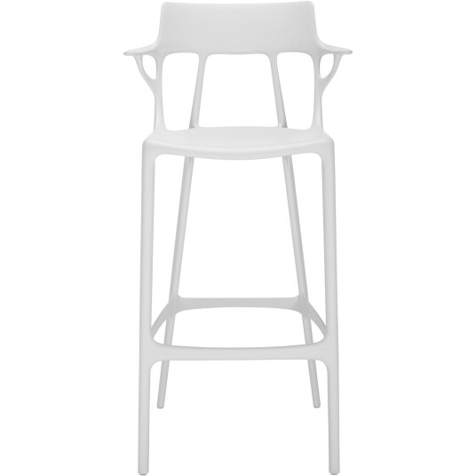 Kartell A.I. Barstol Resirkulert 75 cm Hvit Kartell A.I. Barstol Resirkulert 75 cm Hvit