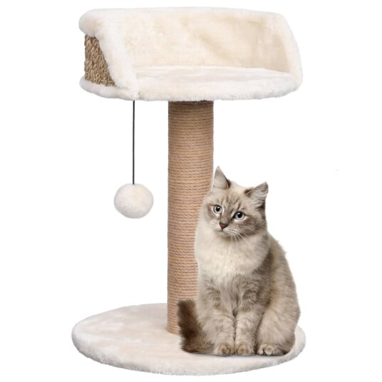Vidaxl Kattetre Med Klorestolpe 49 cm SjĂžgress Vidaxl Kattetre Med Klorestolpe 49 cm SjĂžgress
