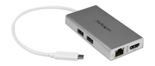StarTech.com USB C Multiport Adapter - PD - 4K HDMI GbE - USB 3.0