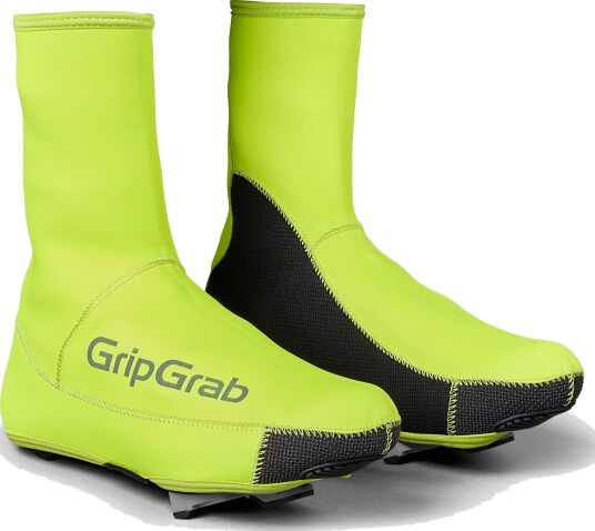 Gripgrab Unisex PACR Waterproof Winter Road Shoe Covers Yellow Hi-vis, 40-41