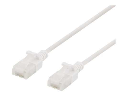 Deltaco 3m Koblingskabel Cat6a U/FTP Halogenfri Hvit Deltaco 3m Koblingskabel Cat6a U/FTP Halogenfri Hvit