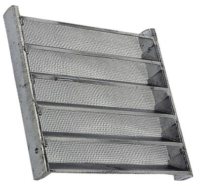 Habo 117 Ventilrist aluminium 150x150 mm Ventilasjon