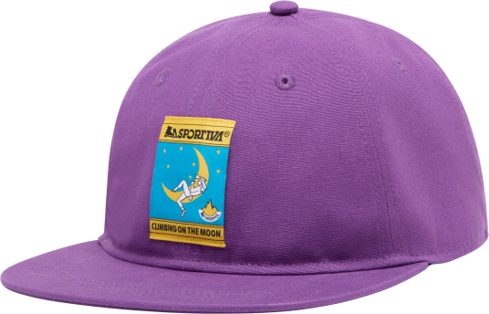 La Sportiva Climbing On The Moon Hat Viola L/XL La Sportiva Climbing On The Moon Hat Viola L/XL