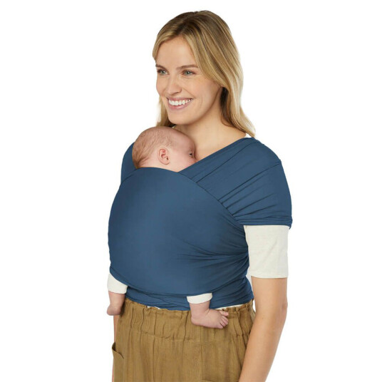 Ergobaby Aura Bärsjal Mesh Blå Blue