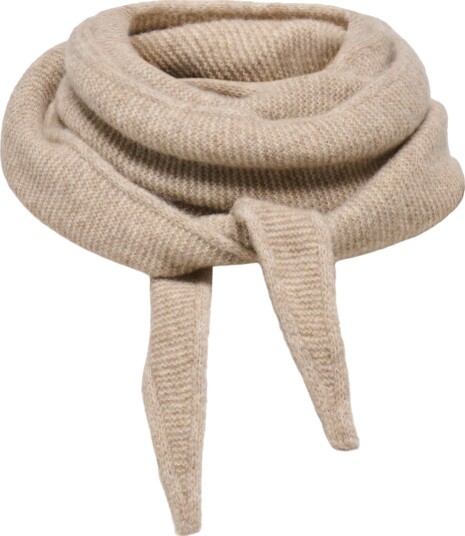 Only Bolette Knitted Scarf Grå ONE SIZE