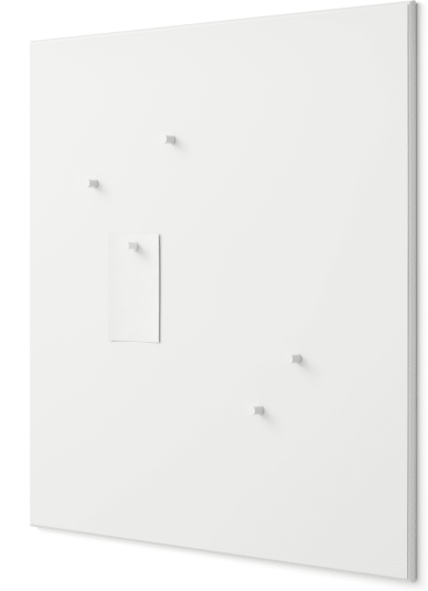 Montana noticeboard oppslagstavle 69,6x69,6 cm White